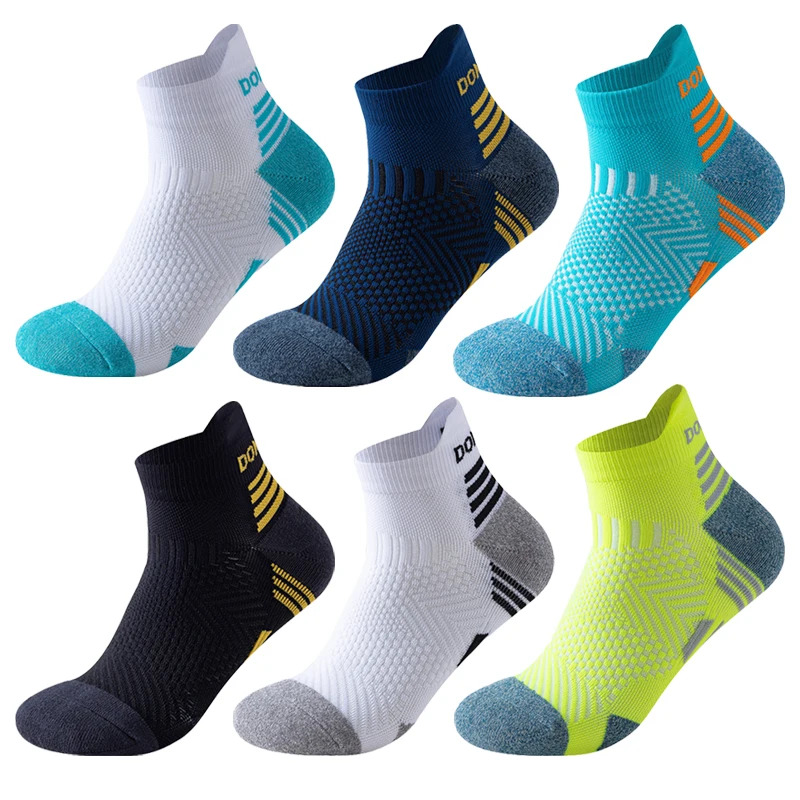 Ankle Sock Low Cut - 3 Pairs Marathon Running Socks Man