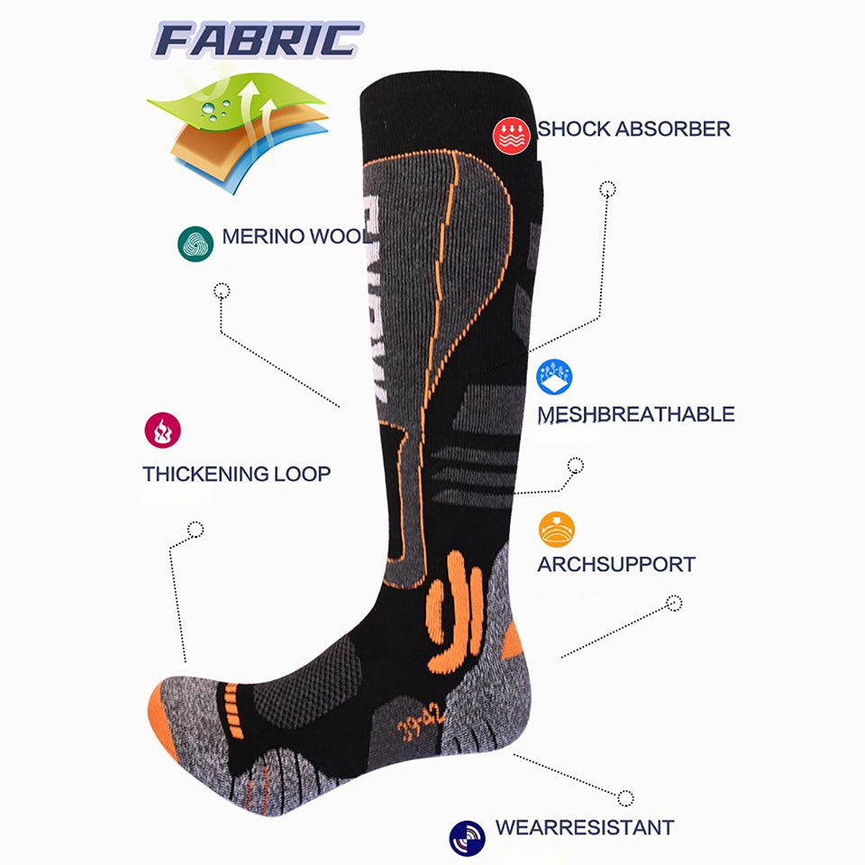 Loogdeel High Quality Merino W - Thermal Sock Winter recension och pris