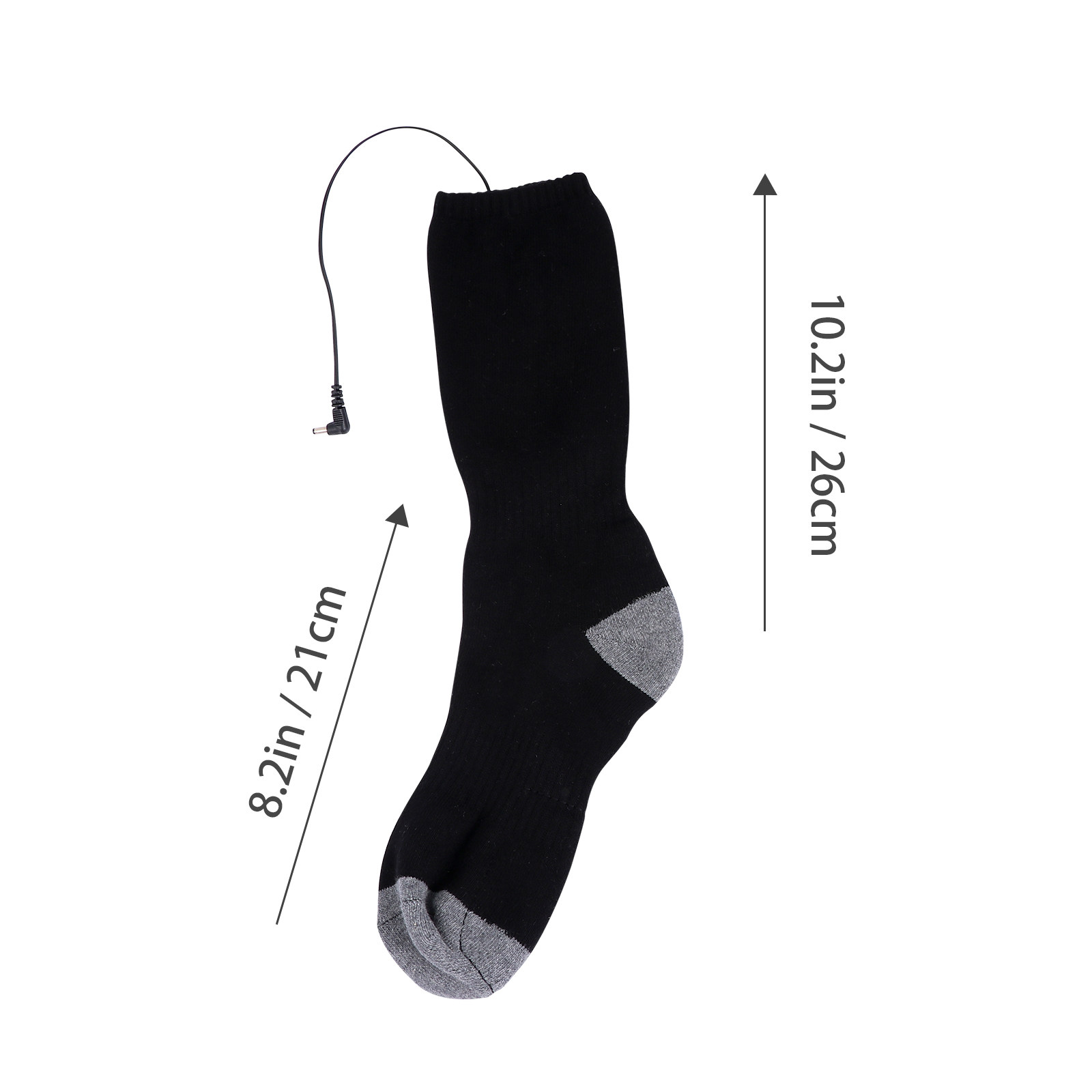1Set Heated Socks USB Electric - Thermal Sock Winter recension och pris