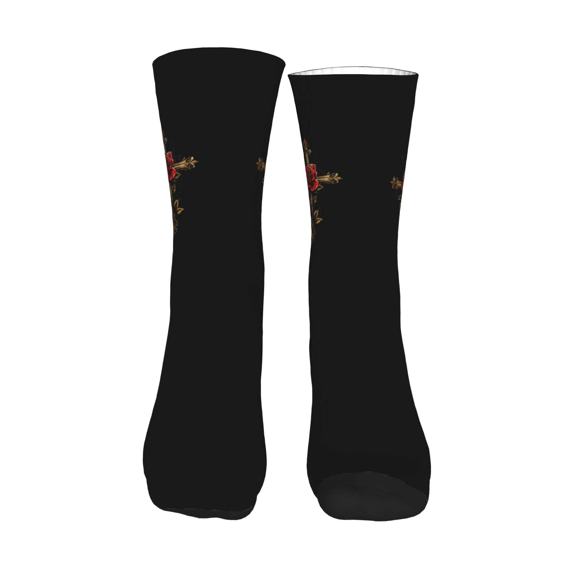 Golden Rose Cross of the Rosic - Dress Sock Men recension och pris
