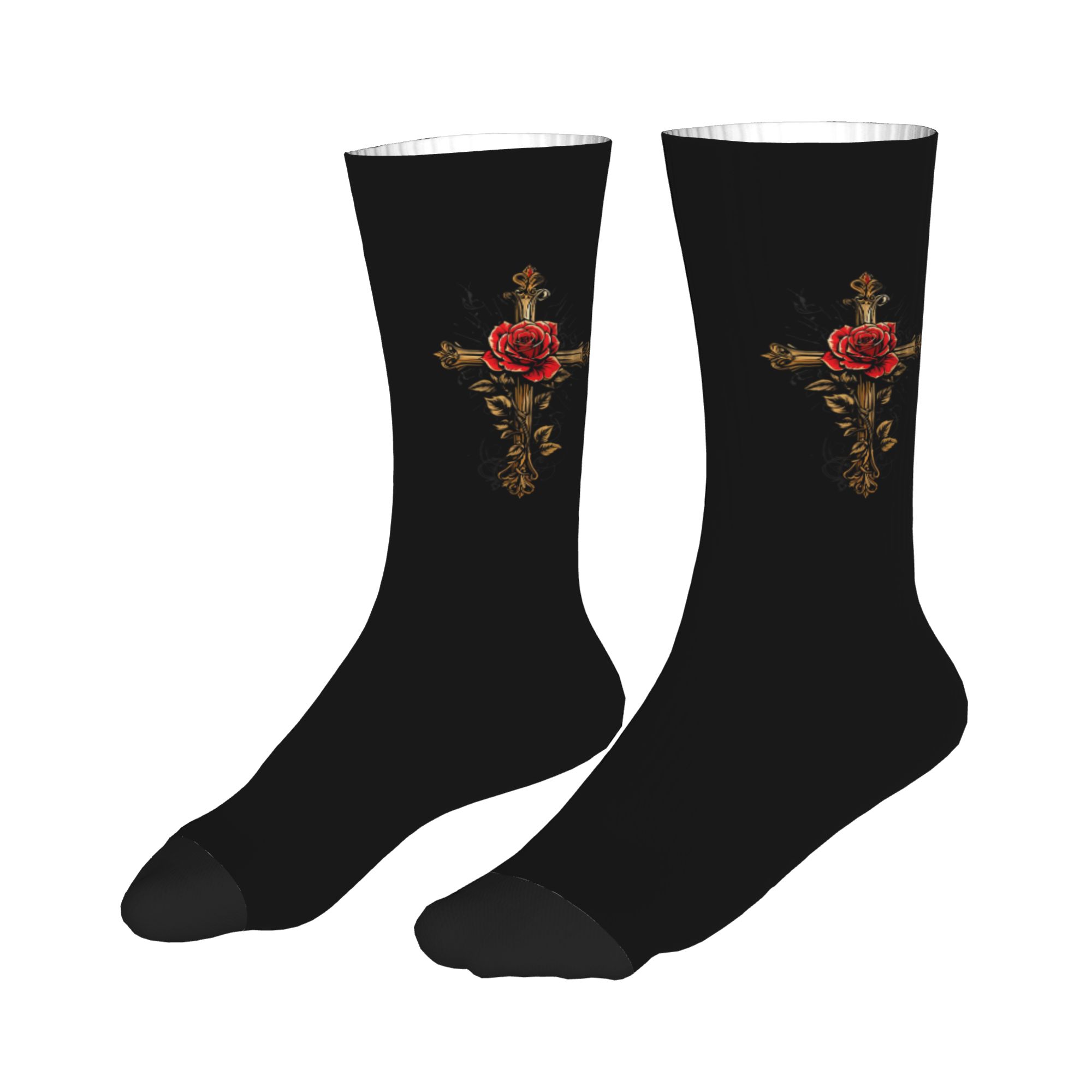 Golden Rose Cross of the Rosic - Dress Sock Men recension och pris