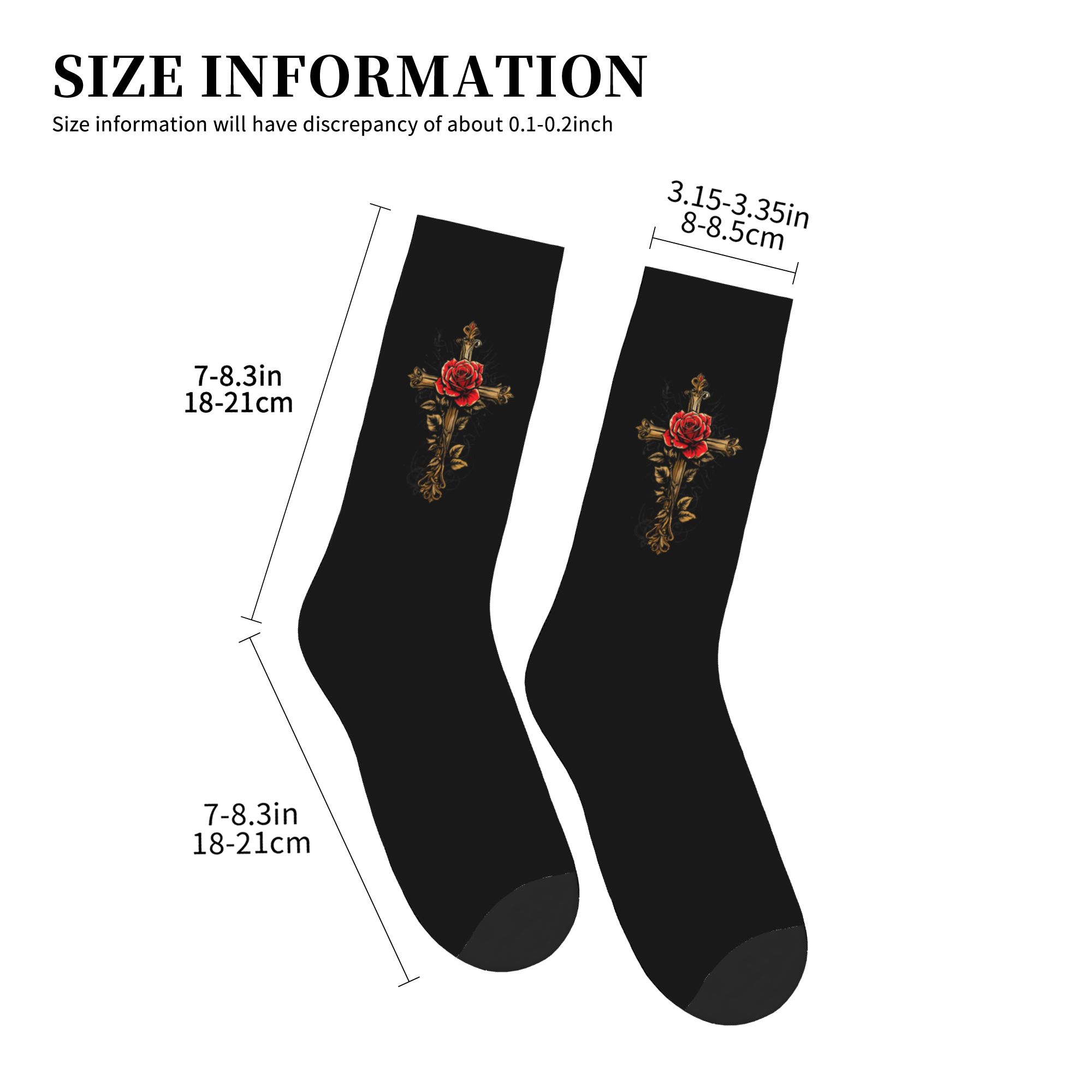 Golden Rose Cross of the Rosic - Dress Sock Men recension och pris