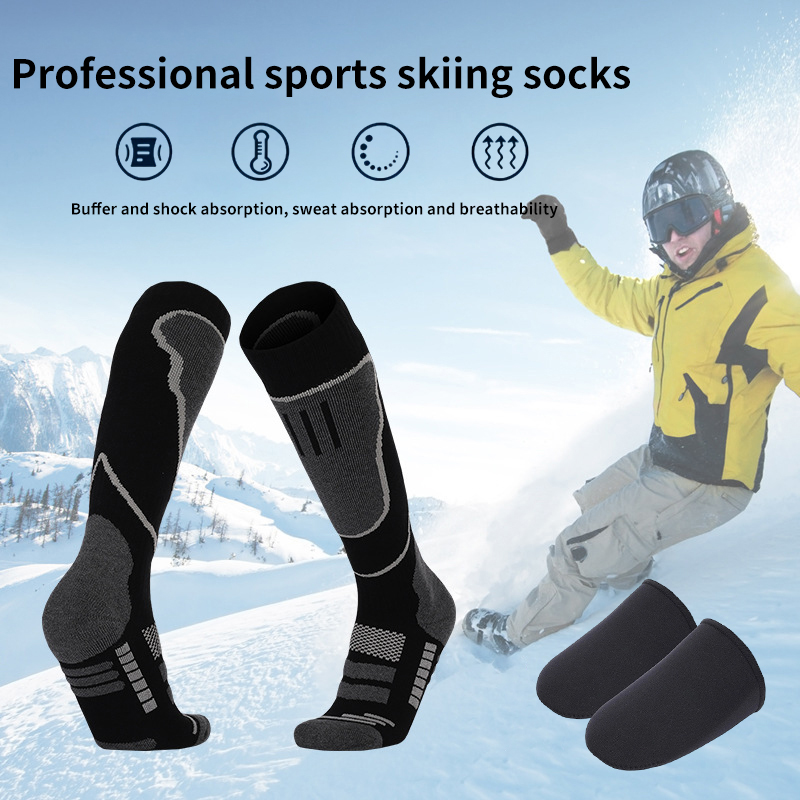 2Pair Thermal Ski Socks and Ne - Thermal Sock Winter recension och pris